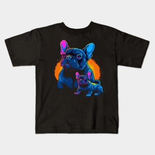 French Bulldog Fathers Day Kids T-Shirt